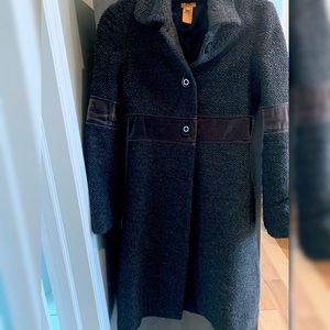 Tory Burch Coat - Size 4 - Dark Grey